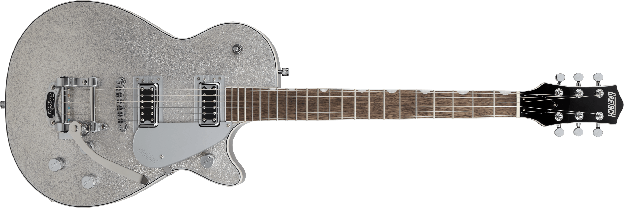 Gretsch G5230T Electromatic Jet FT Single-Cut Bigsby-silver sparkle 250-7914-517