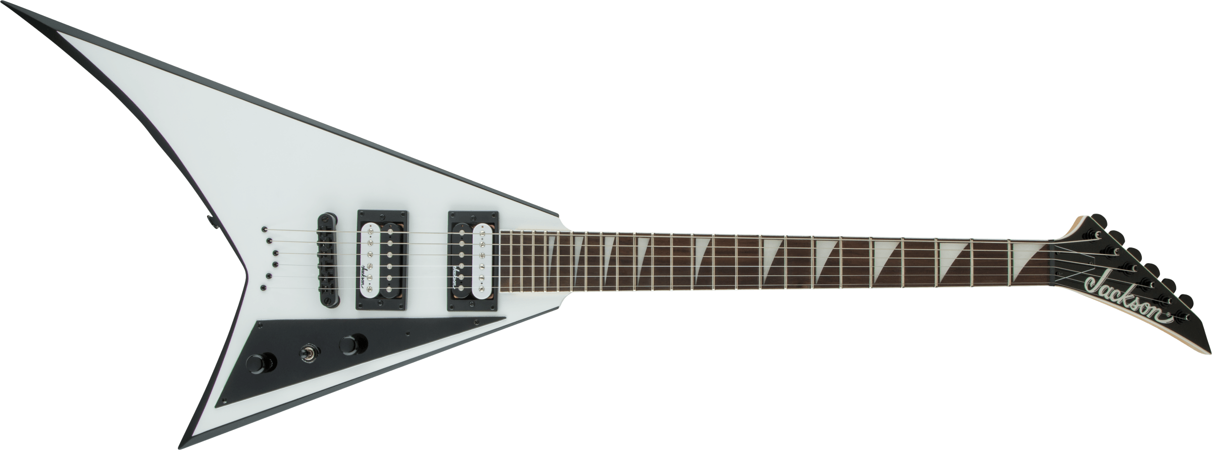 Jackson JS Series Rhoads JS32T, Amaranth Fingerboard, White 291-0127-577