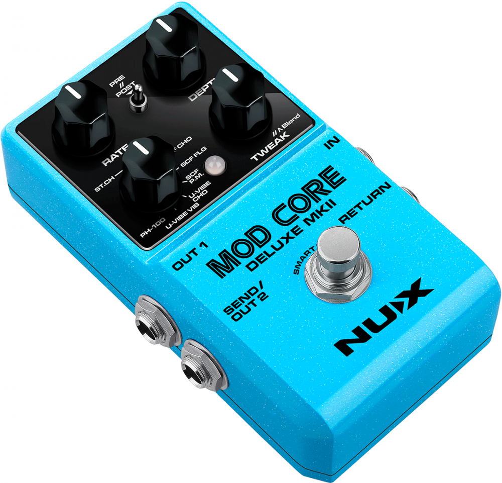 Nux MODECORE-DELUXE pédale chorus et modulations numériques