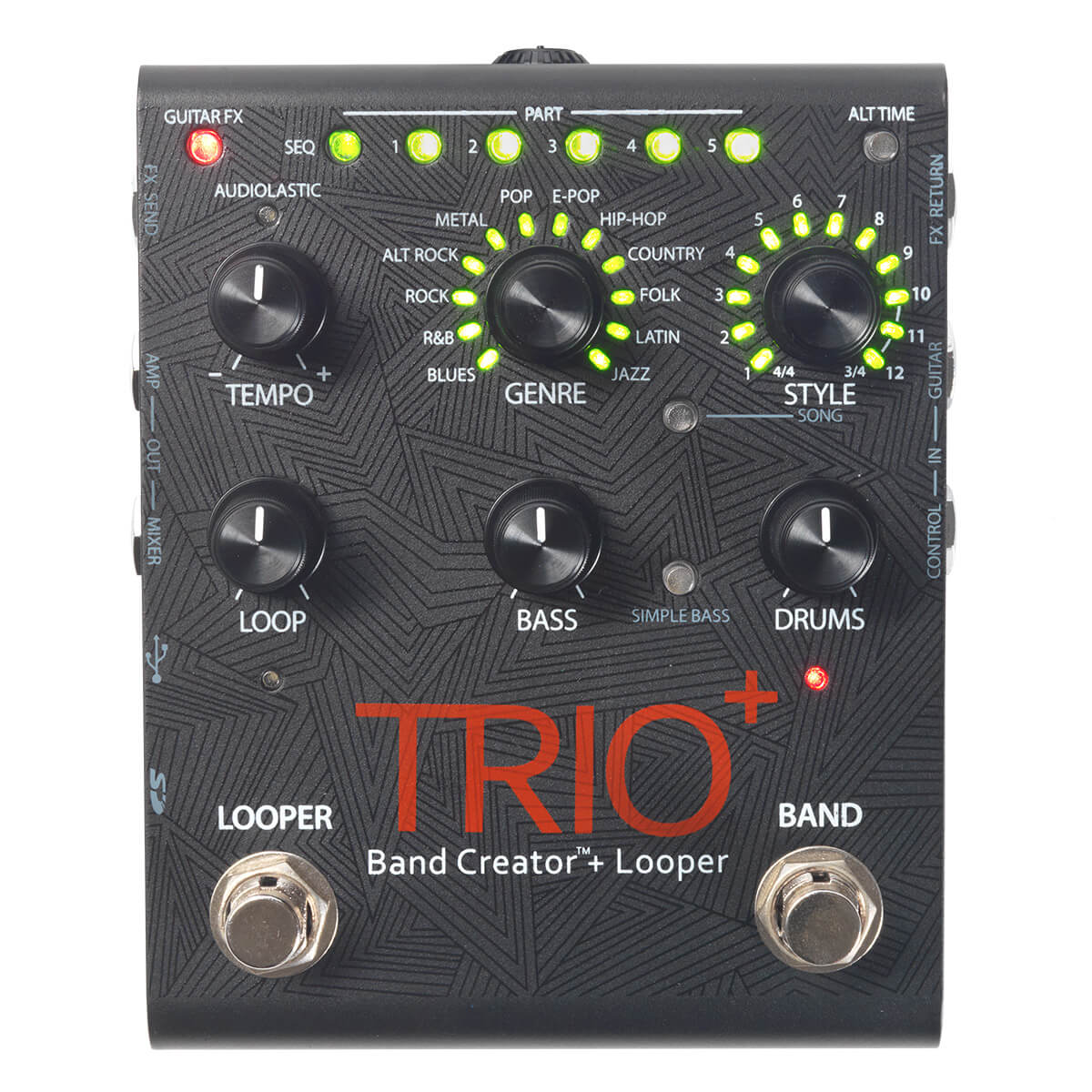 DIGITECH TRIOPLUS looper + arrangeur