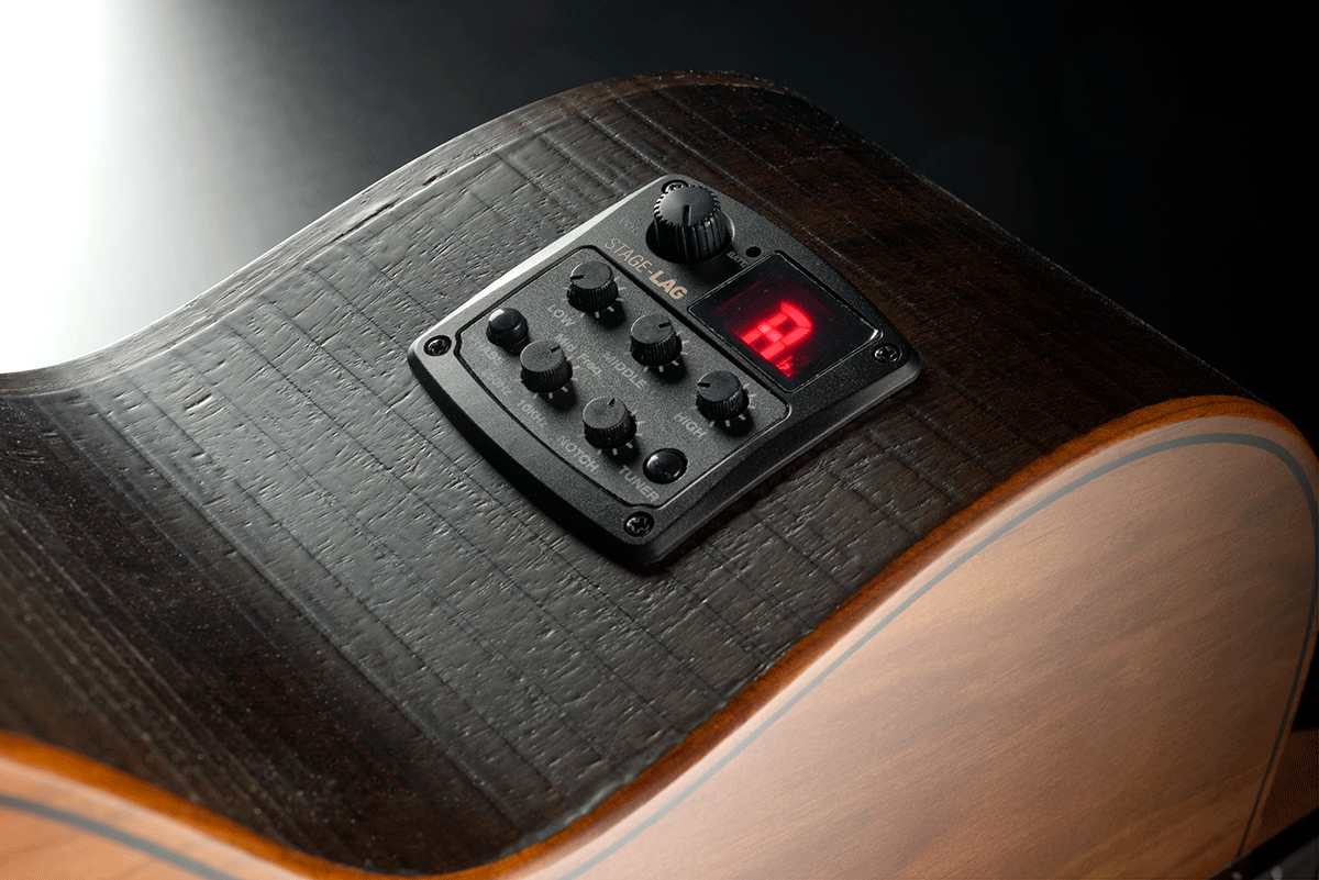 Lag SAUVAGE-J12CE Pan-Coupé Électro 12 CORDES