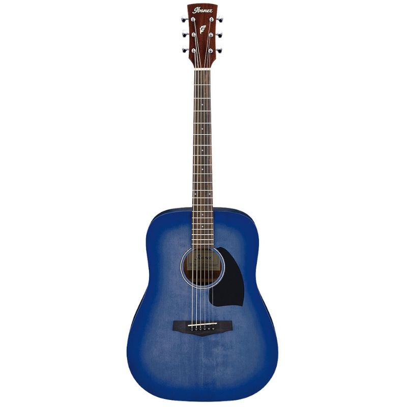 Ibanez PF18WDB guitare folk bleue
