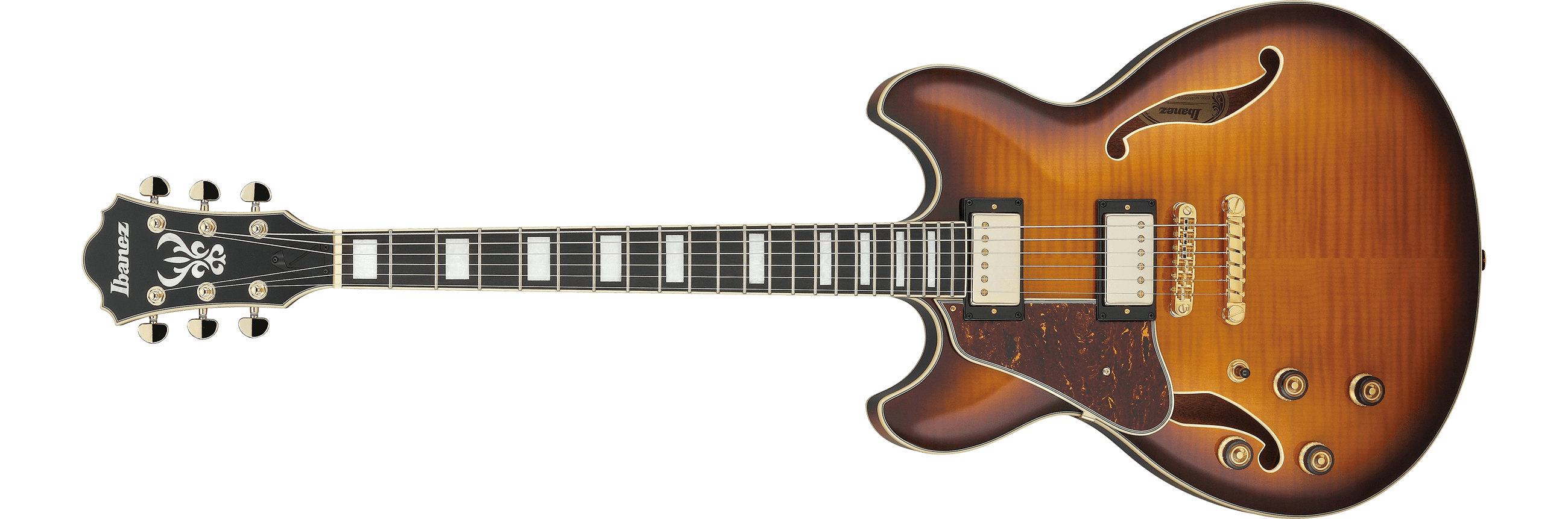 Ibanez AS93FMLVLS guitare semi acoustique gaucher