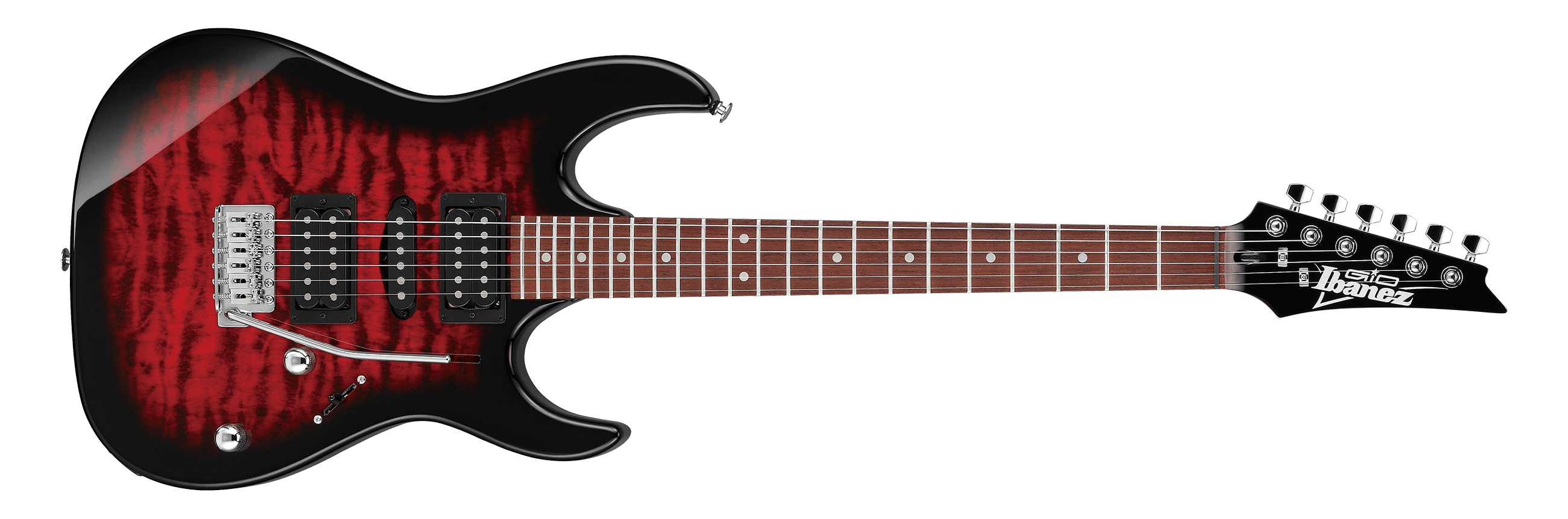 IBANEZ GRX70QATRB GUITARE ELECTRIQUE