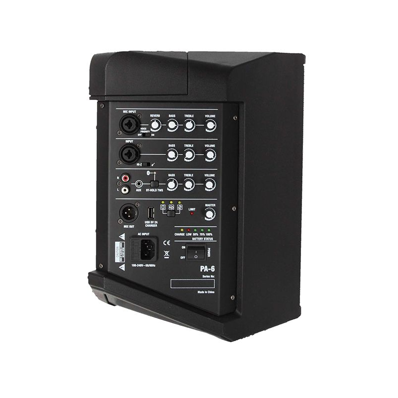 ATLANTIS PA6 enceinte autonome hp 6"