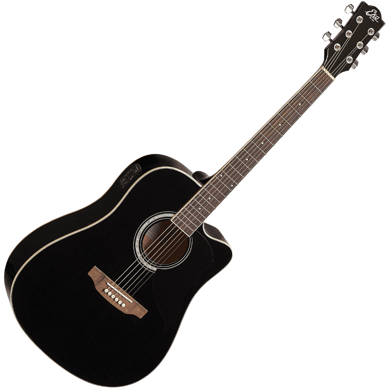 EKO GUITAR ELECTRO ACOUSTIQUE RANGER 6CW EQ BK