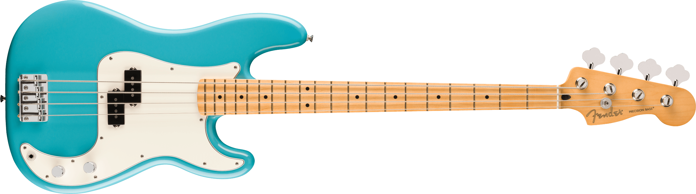 FENDER PLAYER II BASSE PRECISION AQUATONE BLUE 014-0472-518