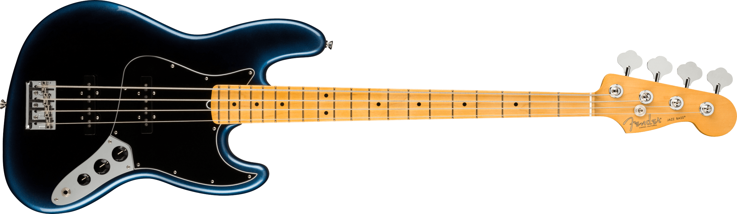 Fender American Professional II Jazz Bass®, Maple, Dark Night 019-3972-761