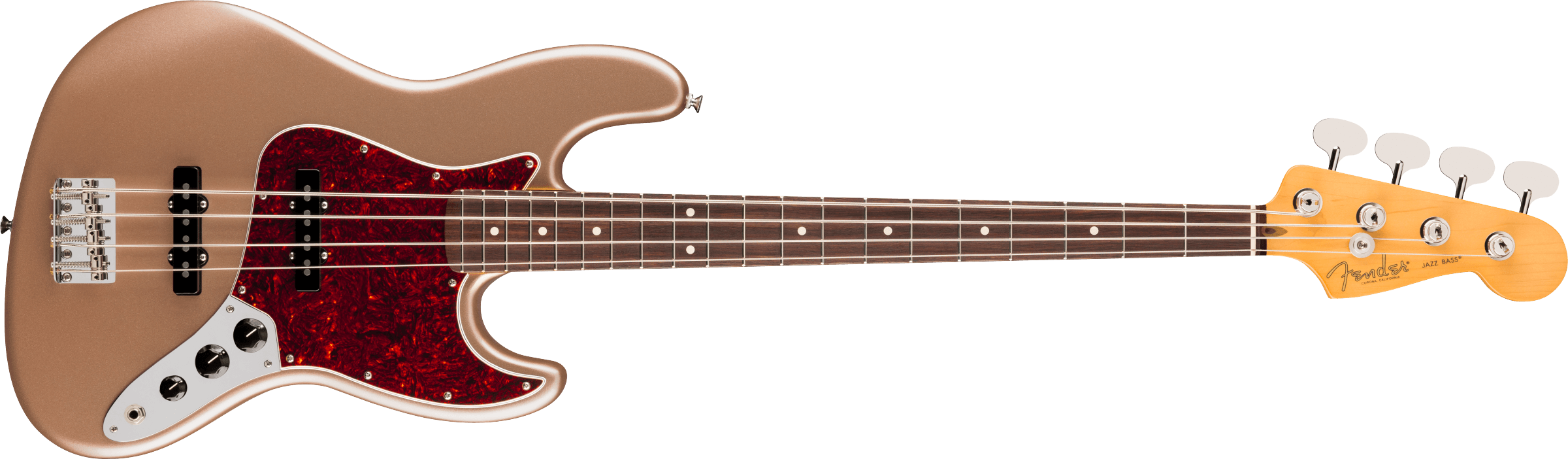 Fender American Pro Classic Jazz Bass® RW Faded Firemist Gold 019-8640-384