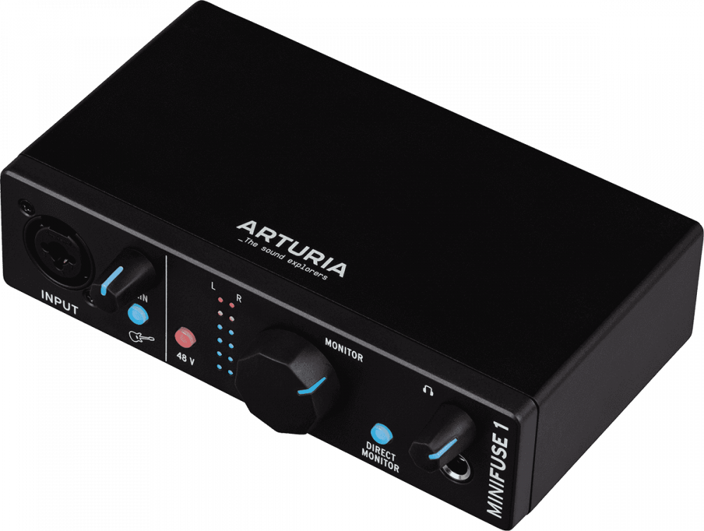 Arturia MINIFUSE1-BK carte son 1 entrée - noire