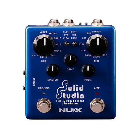 Nux SOLIDSTUDIO Simulateur d'ampli de puissance et d'IR, sortie DI