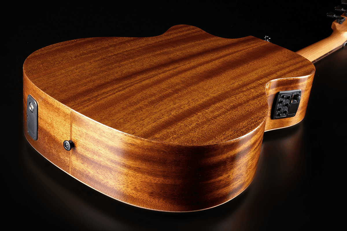 LAG T88ACE Guitare Auditorium Pan-Coupé Électro