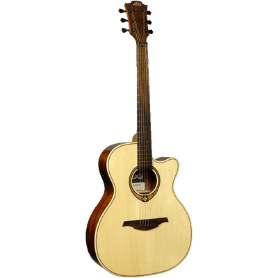 LAG T88ACE Guitare Auditorium Pan-Coupé Électro