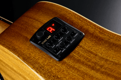 LAG T88DCE Guitare Dreadnought Pan-Coupé Électro