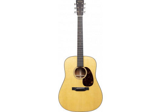 Martin D18 guitare folk  en étui table épicéa massif fond/éclisse acajou