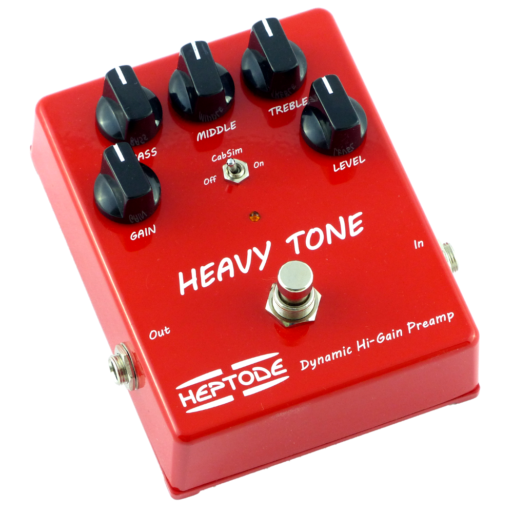 Heptode HEAVYTONE Pédal d'effet