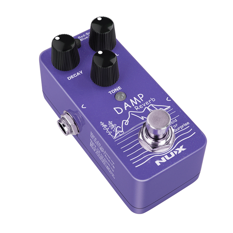 Nux DAMP REVERB réverb 3 modes shimmer/freeze