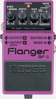 BOSS BF3 pédale d'effet guitare - Flanger