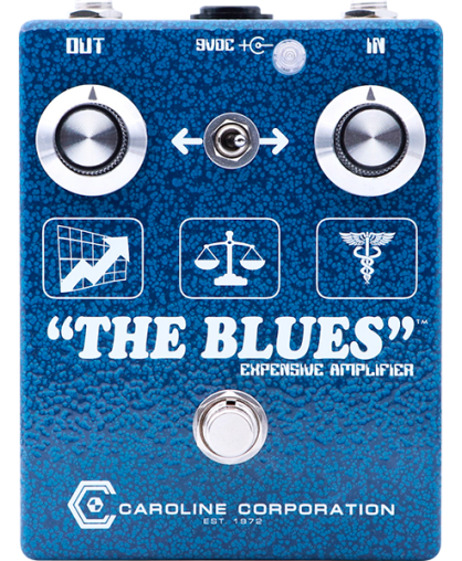 Caroline corporation THE BLUES pédale guitare overdrive/fuzz