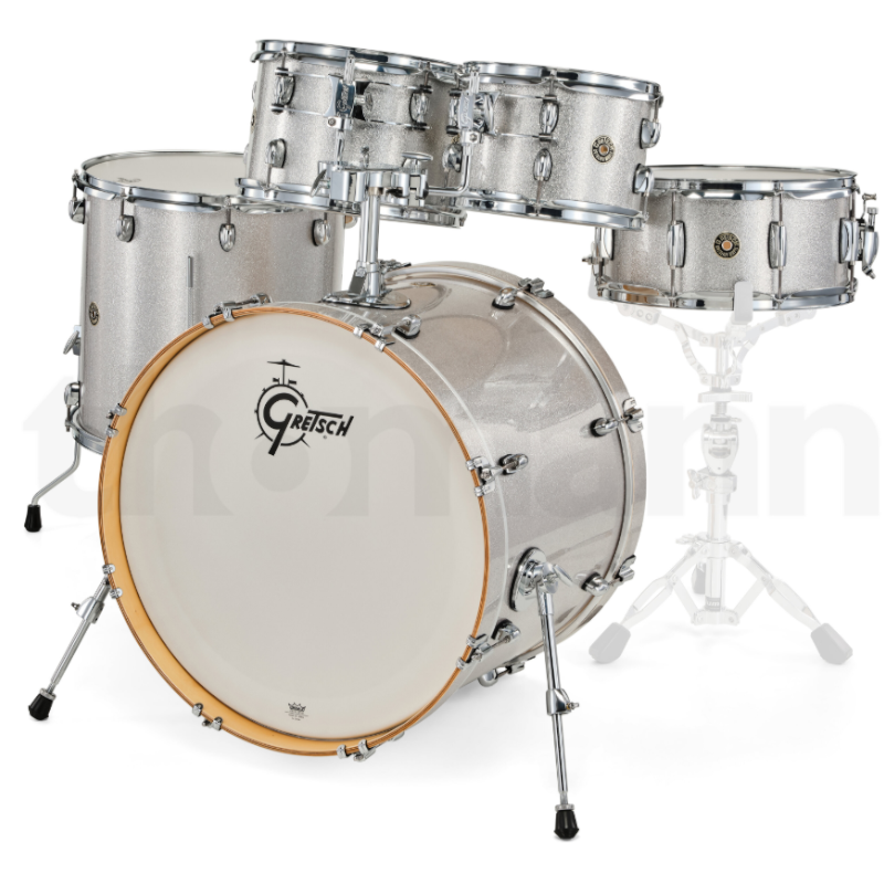 Gretsch Catalina maple 4 Futs 20 12 14 14 silver sparkle