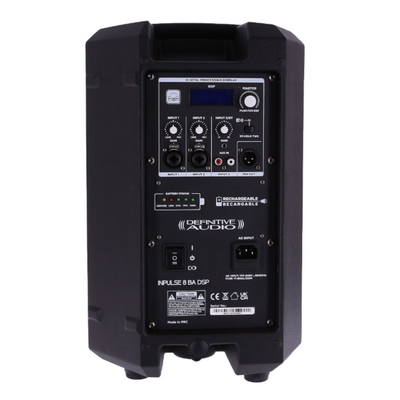 Definitive audio INPULSE08 Enceinte active sur Batterie 8"