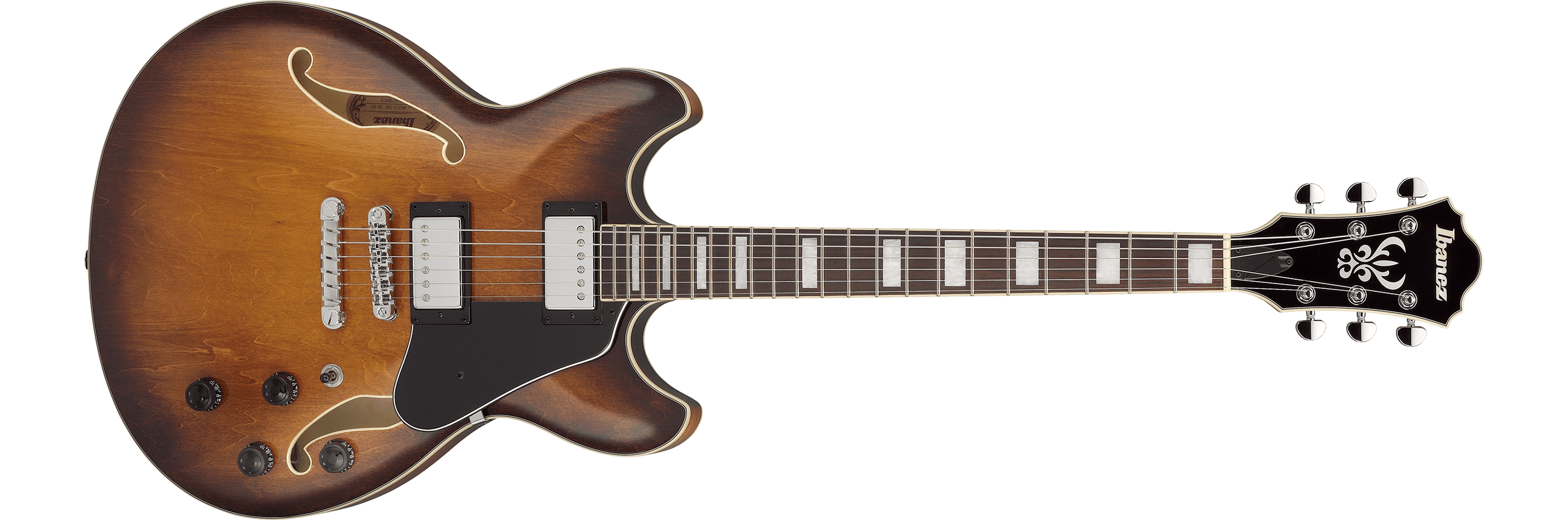 Ibanez AS73TBC  Guitare électrique 1/2 caisse tobacco brown