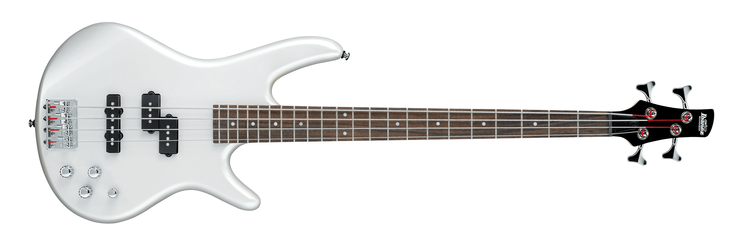 Ibanez GSR200PW guitare basse Blanche avec housse