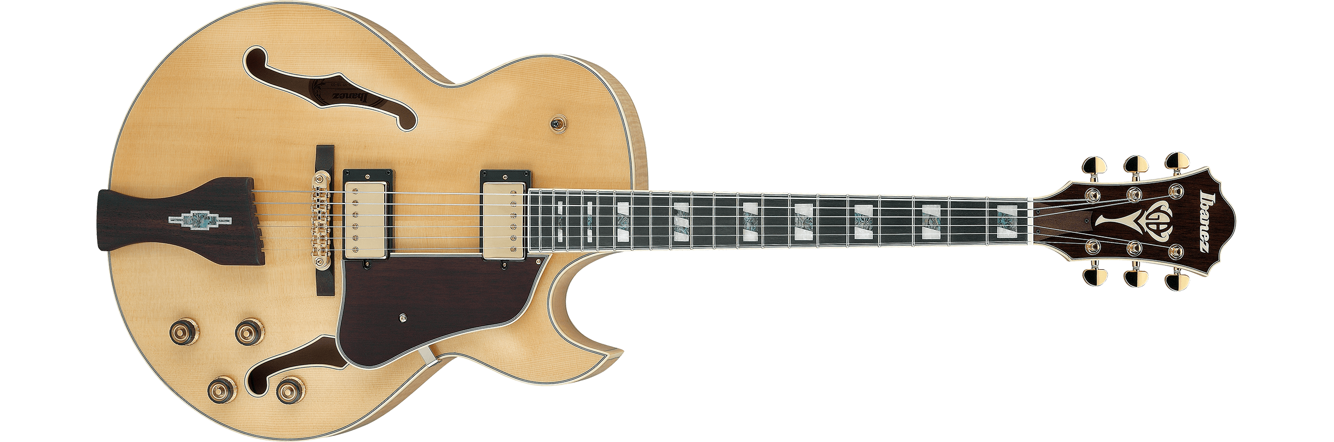 Ibanez LGB30-NT guitare jazz signature Benson naturelle