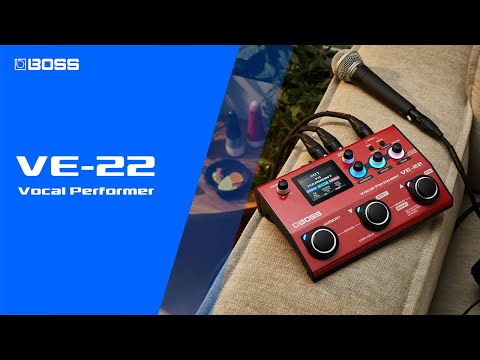 Charger la vidéo: Boss VE22 Processeur vocal Harmoniseur