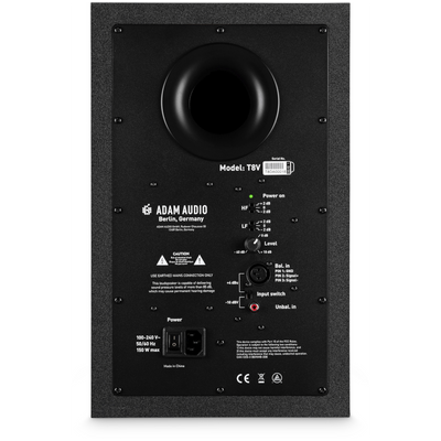 Adam audio T8V enceinte monitoring amplifiée 2 voies 8"